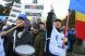 Protestele profesorilor de la Buzau devin violente! Sindicalistii au avut o altercatie cu jandarmii