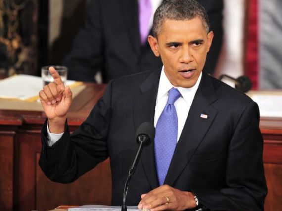 Planul lui Obama de 450 mld. de dolari, gandit pentru a salva un singur job: al lui. Bursele scad si dolarul se depreciaza