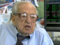 
	Cel mai batran jucator la bursa. Tranzactioneaza pe Wall Street la 106 ani VIDEO
