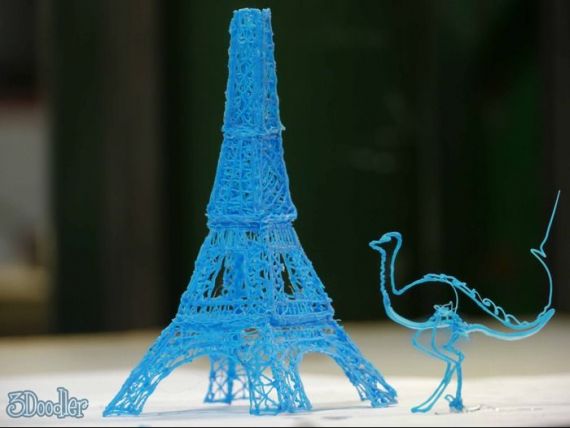 Inventii SF devenite realitate. Dupa imprimanta tridimensionala, stiloul 3D transforma gandurile in materie