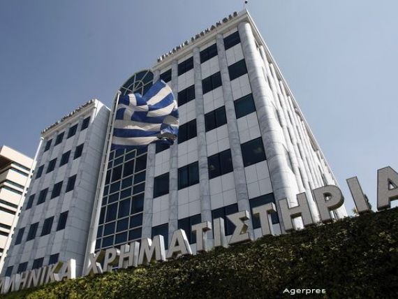 Actiunile National Bank of Greece si Eurobank cresc pe Bursa de la Atena. In primele trei zile ale saptamanii, titlurile bancilor elene au scazut cu 63%