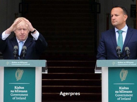 Dublinul acuză Londra că nu a prezentat nicio propunere realistă , pentru a ieși din impasul Brexitului. Johnson promite că va produce idei