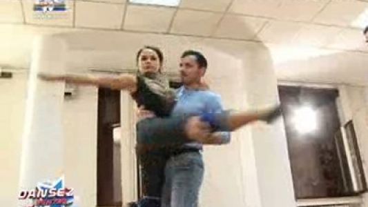 Antrenamente Marius Urzică şi Larisa Pleşca | Dansez pentru tine