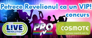 Concurs "Petrece Revelionul ca un VIP"