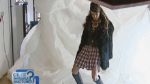Valentina Pelinel isi prezinta noile achizitii vestimentare